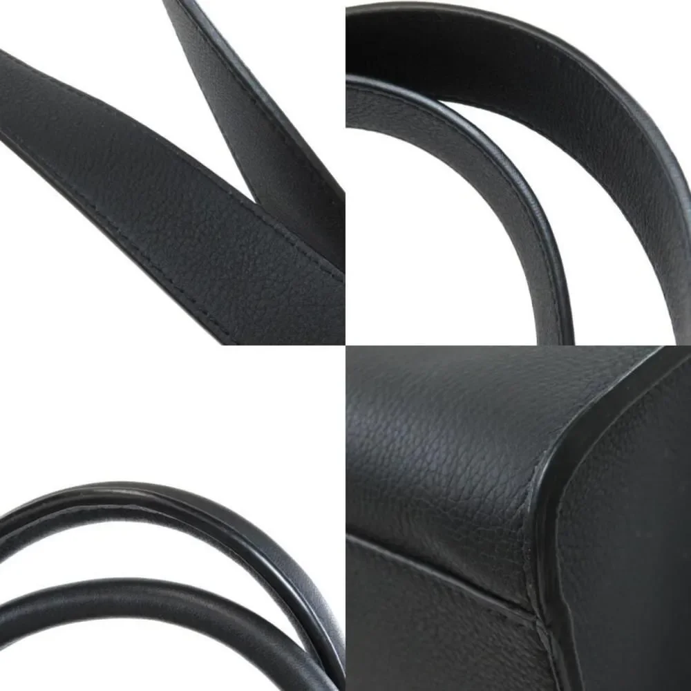 Louis Vuitton LockMe Tote MM Tote Bag Calf Black